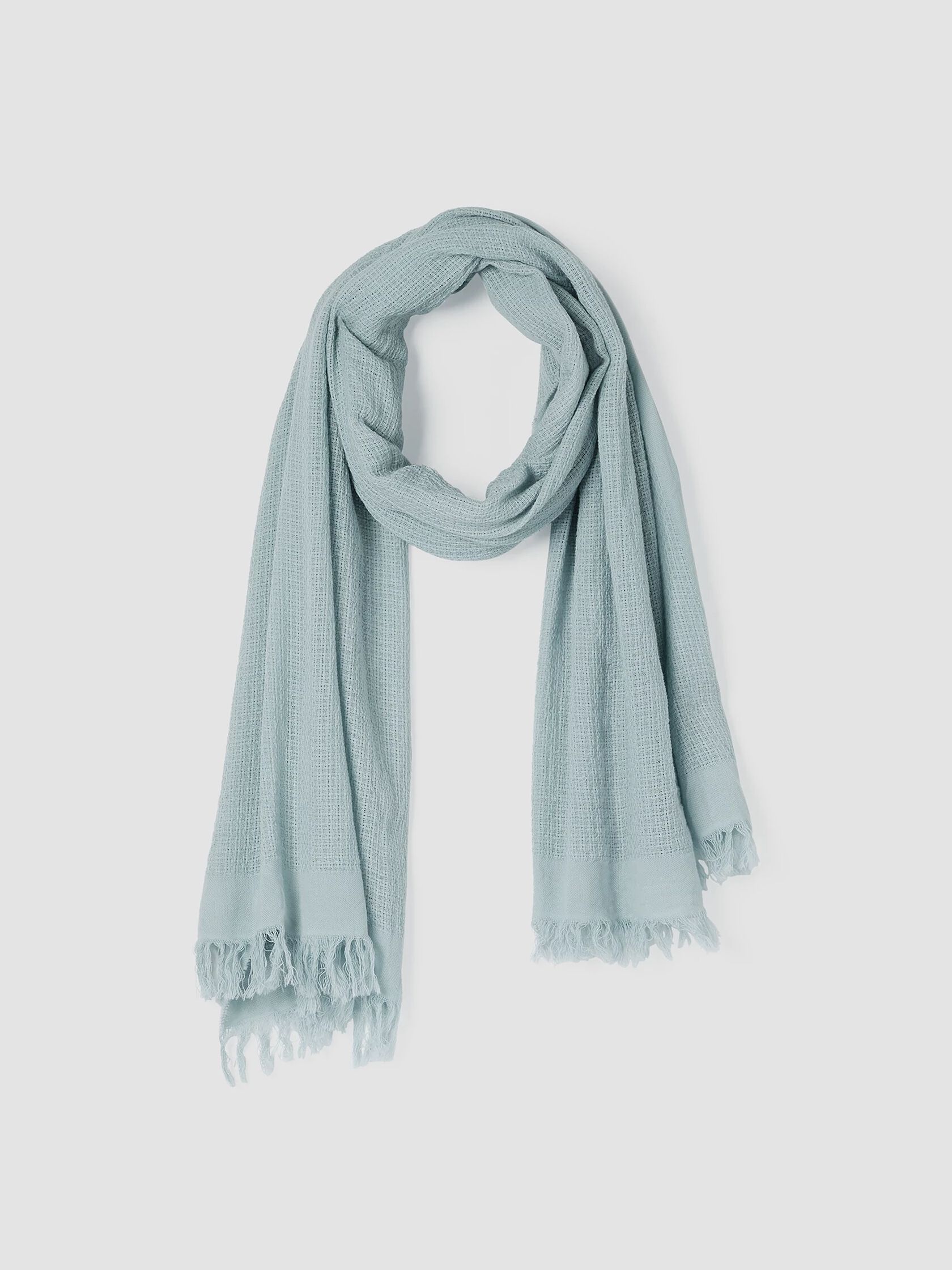 Organic Cotton Open Weave Scarf
