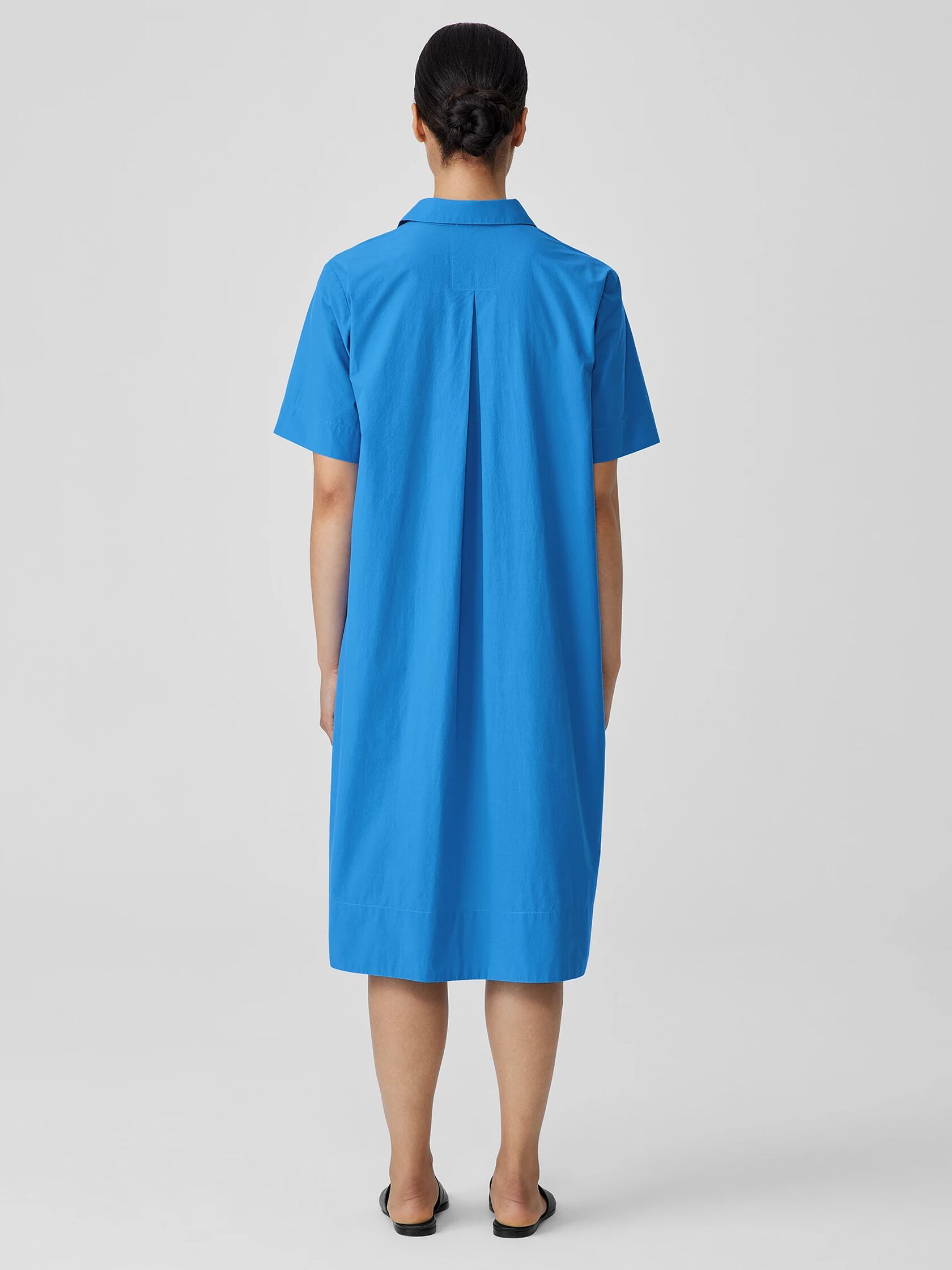 Washed Organic Cotton Poplin&nbsp;Dress