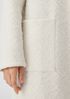 Cotton Wool Jacquard Round Neck Jacket