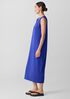 Stretch Jersey Knit Round Neck Dress