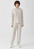 Cozy Brushed Terry Slouchy Pant