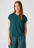 Organic Linen Jersey Square Top