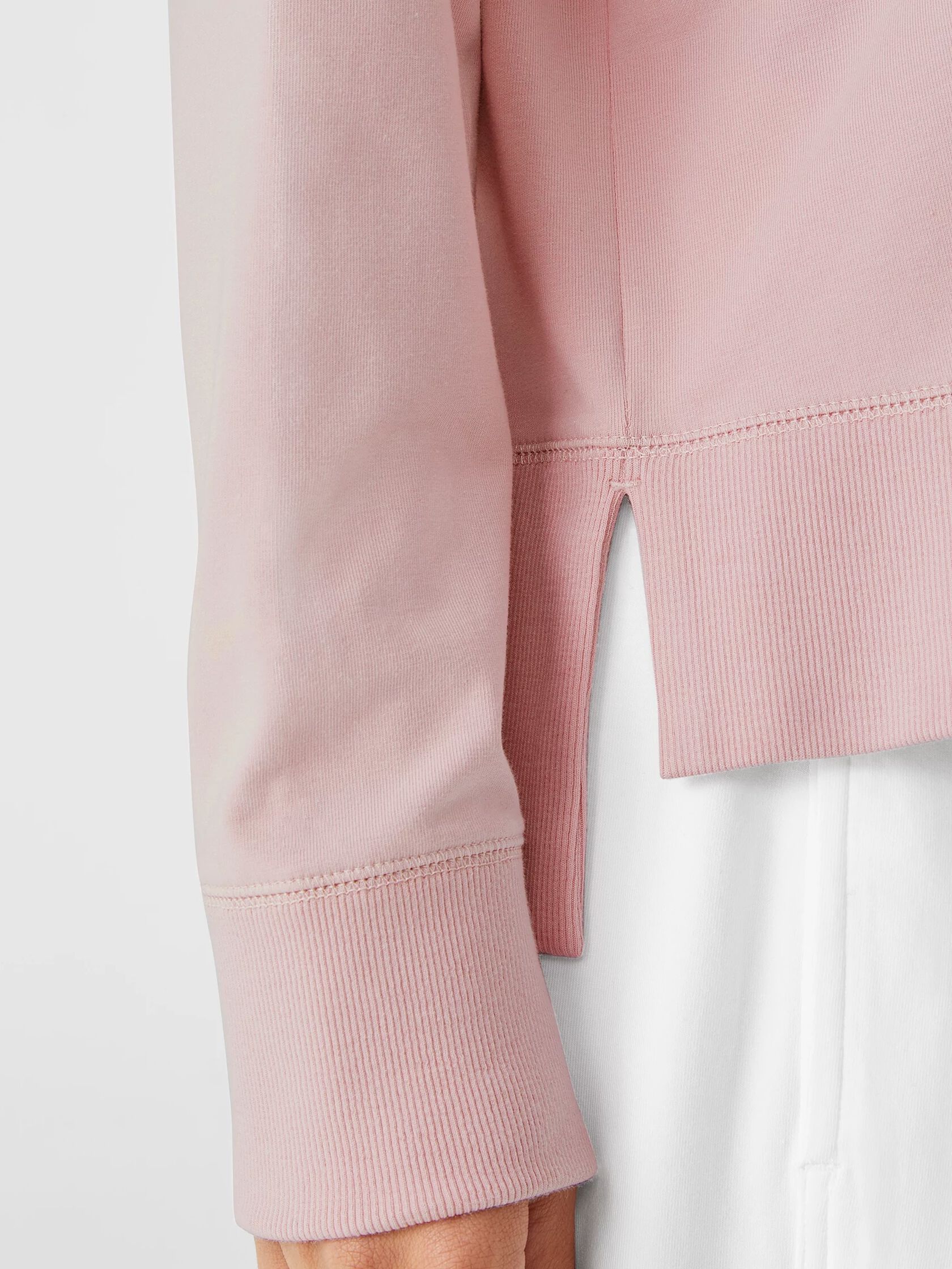 Traceable Cotton Jersey Crew Neck&nbsp;Top