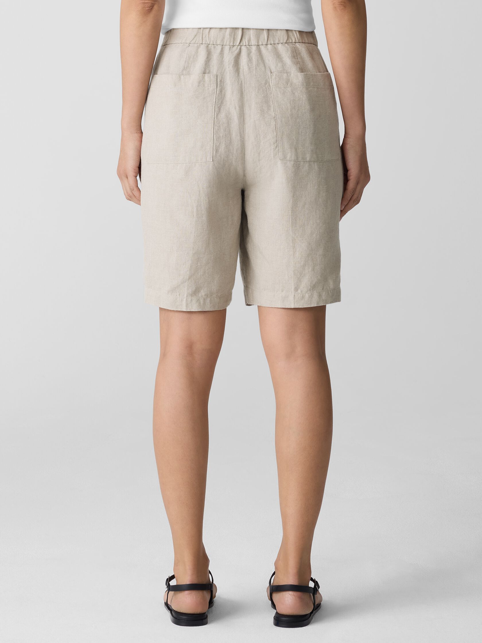 Organic Linen Shorts