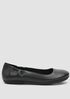 Fosse Leather Ballet Flat