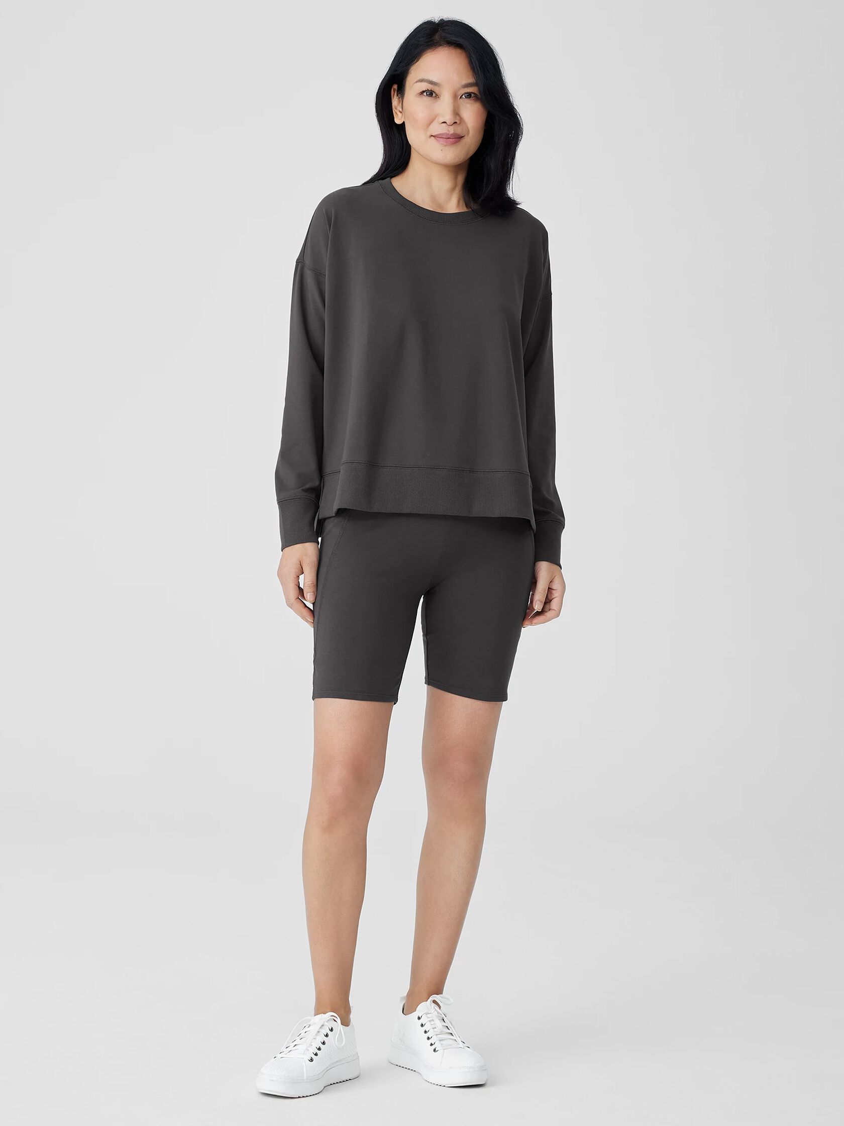 Pima Cotton Stretch Jersey Shorts