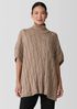 Peruvian Organic Cotton Alpaca Poncho