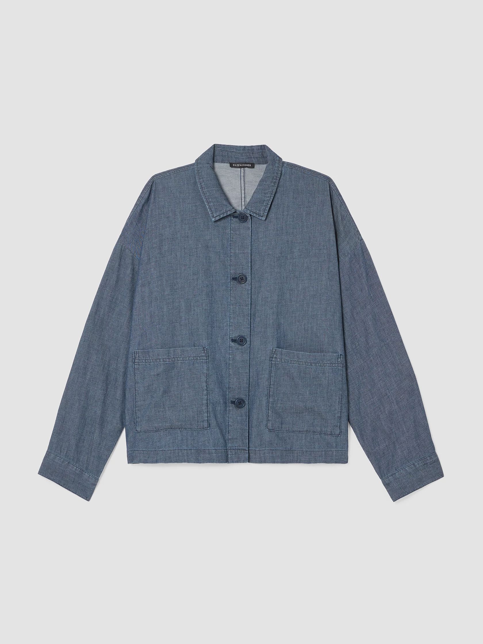 Airy Organic Cotton Twill Jacket