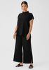 Woven Pliss&eacute; Wide-Leg Pant