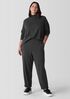 Garment-Dyed Terry Slouchy Pant