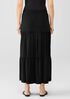 Fine Jersey Tiered Skirt