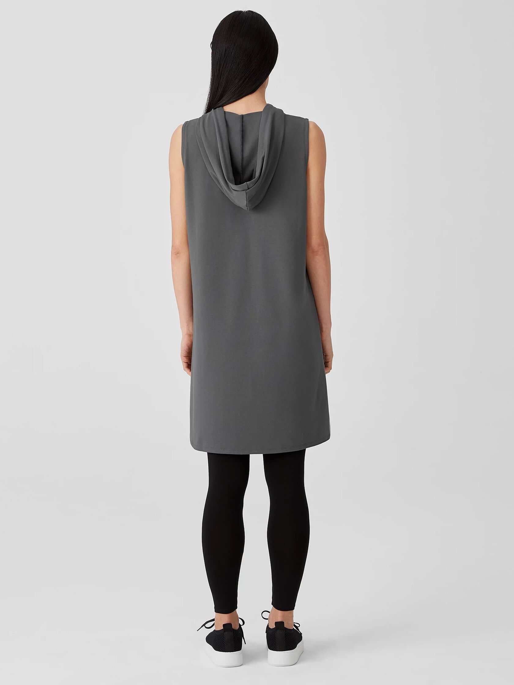 Traceable Organic Cotton Jersey Hooded Dress