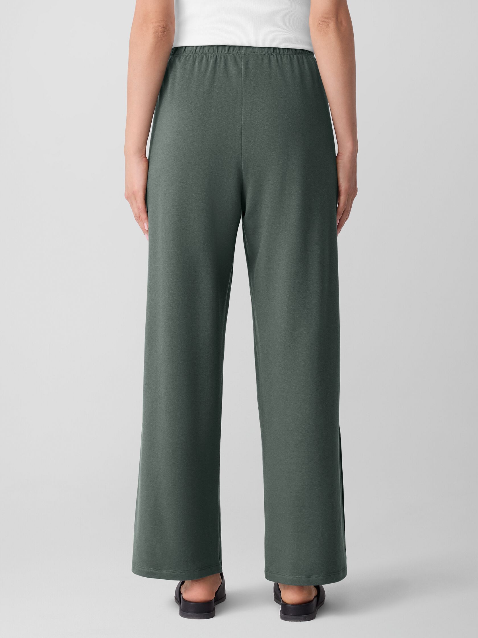 Cozy Brushed Terry Hug Straight Pant