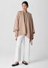 Recycled Cashmere Wool Poncho