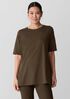 Organic Pima Cotton Jersey Long Tee