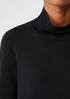 Ultrafine Merino Scrunch Neck Top