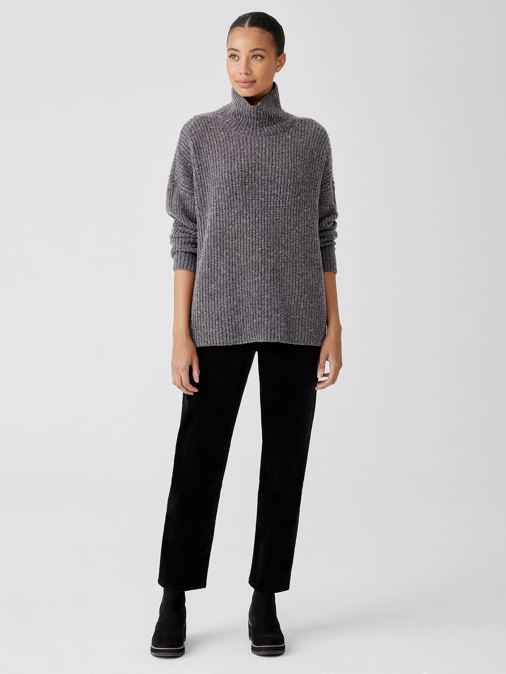 Recycled Cashmere&nbsp;Tweed Top
