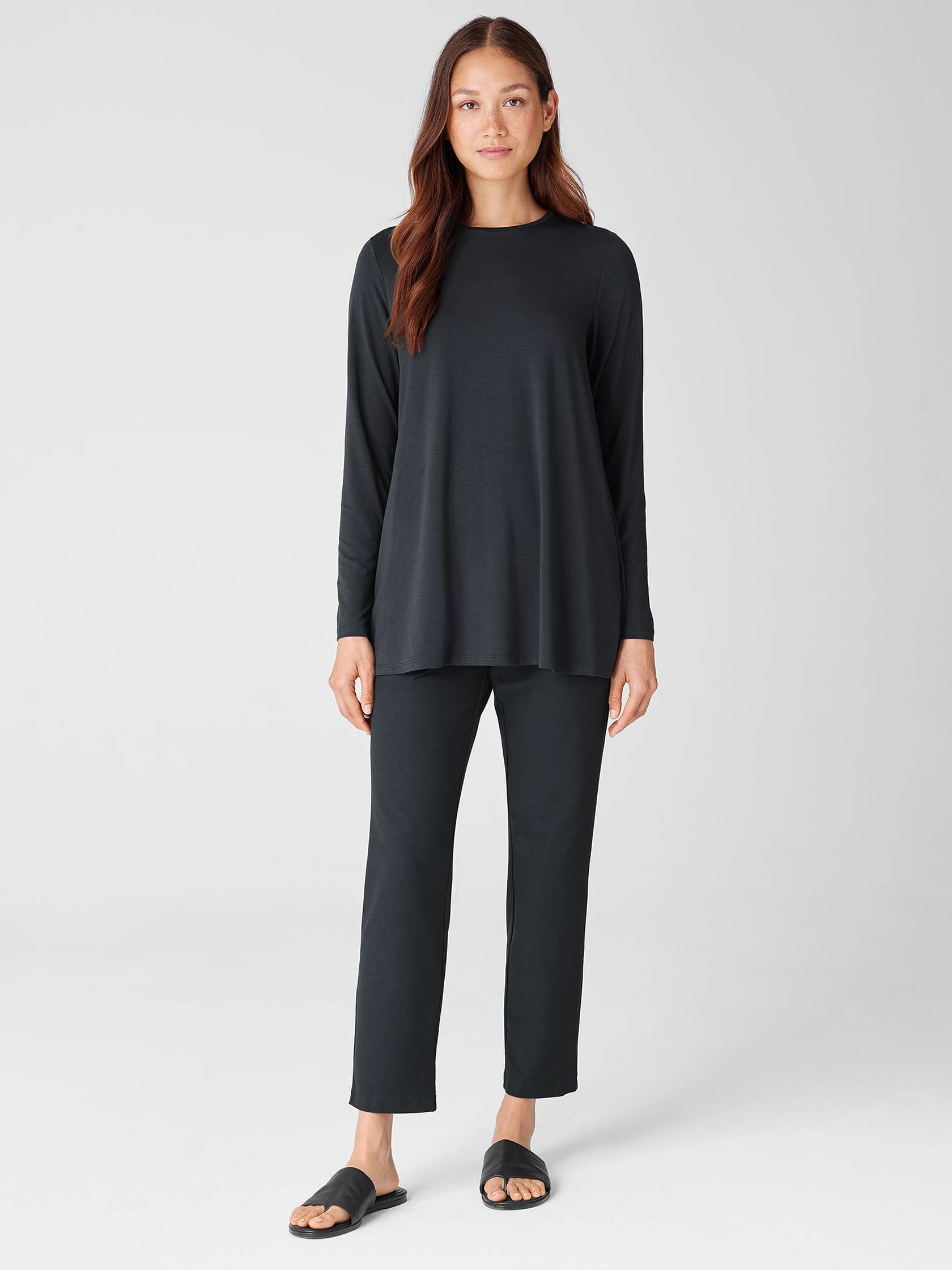 Washable Stretch Crepe Pant