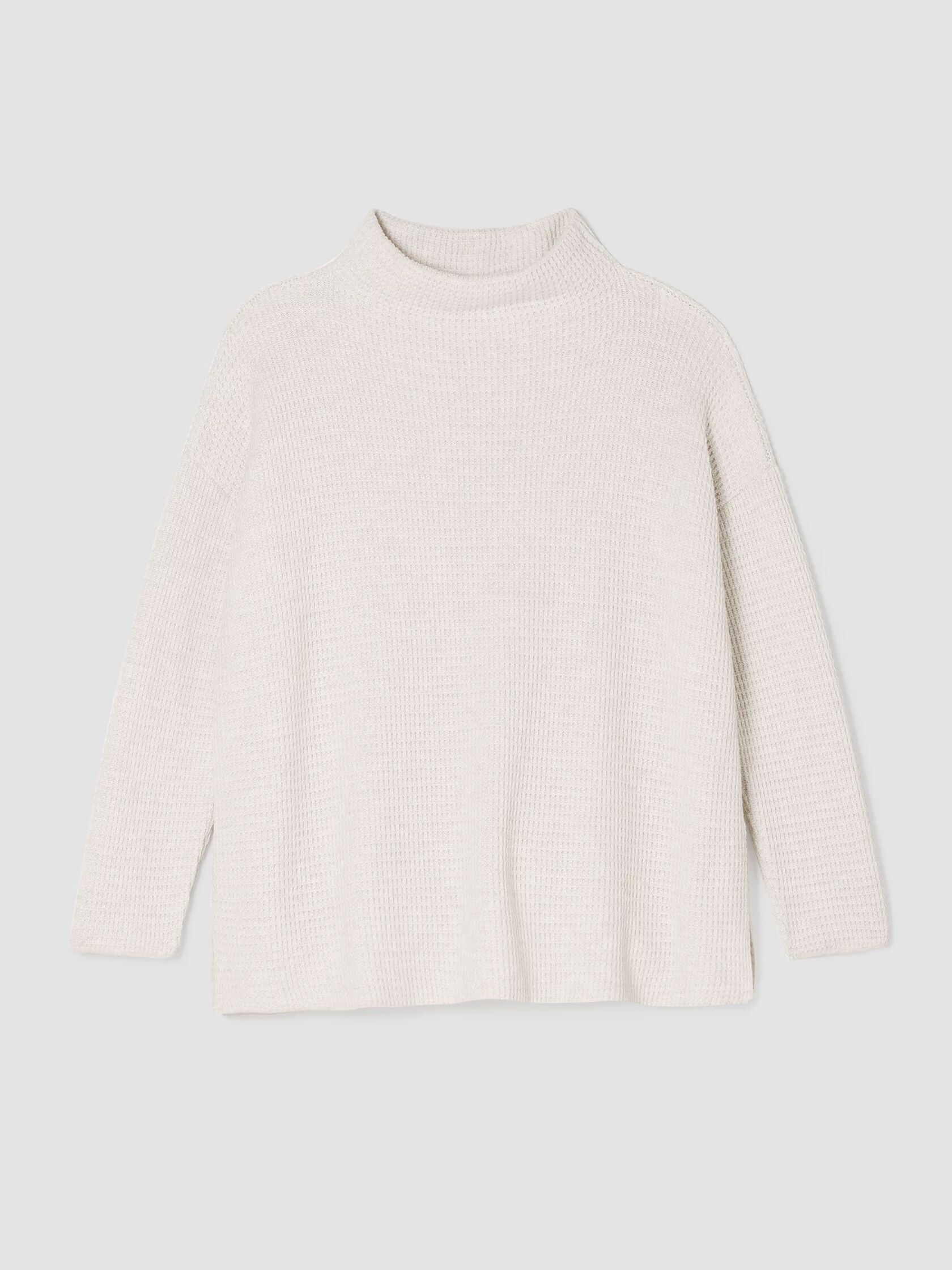 Peruvian Organic Cotton Blend Funnel Neck Top