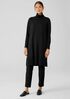 Merino Jersey Turtleneck Dress in Regenerative Wool
