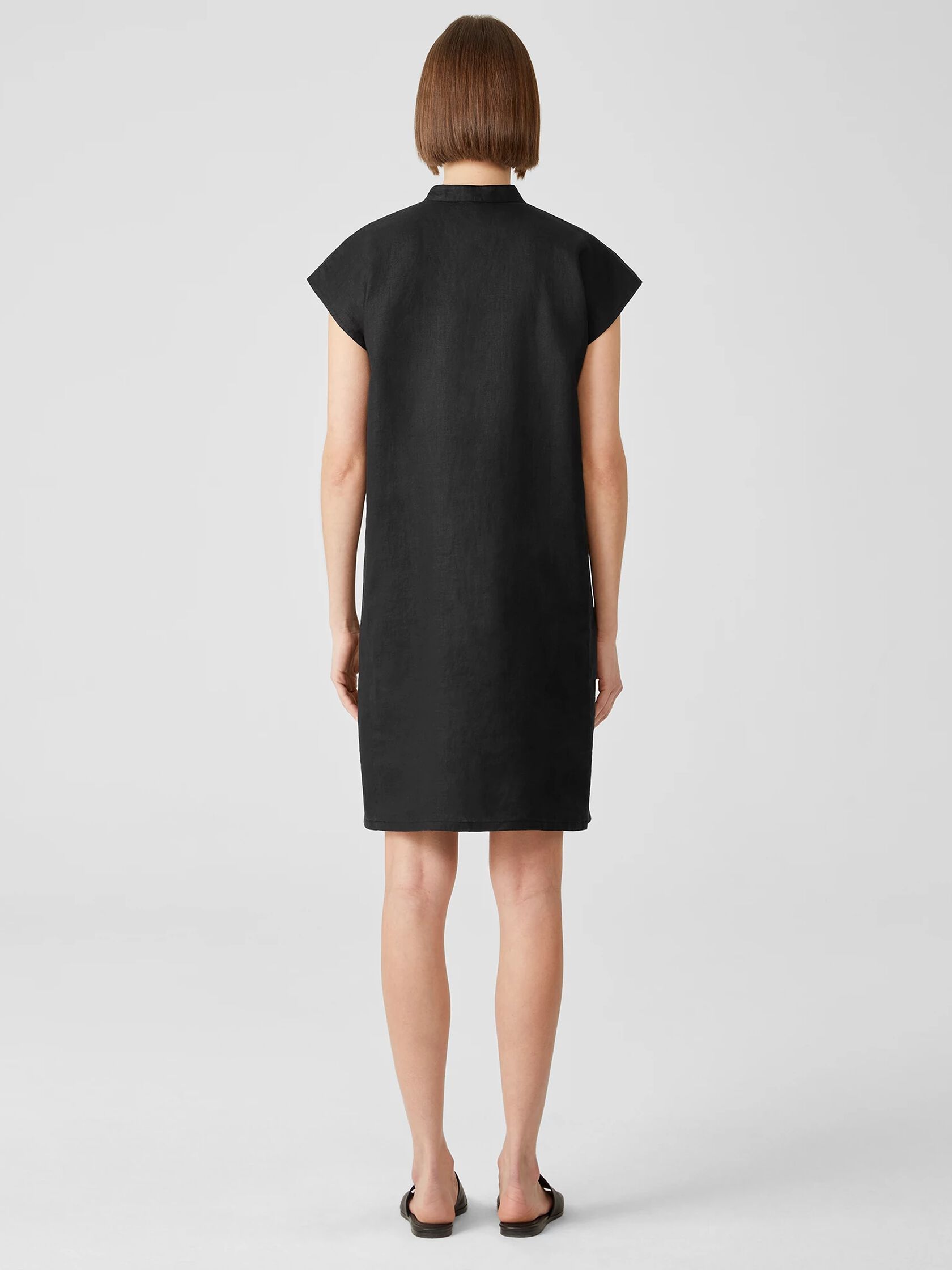 Organic Linen Shirtdress