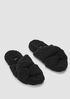 Dello Shearling Slide Sandal