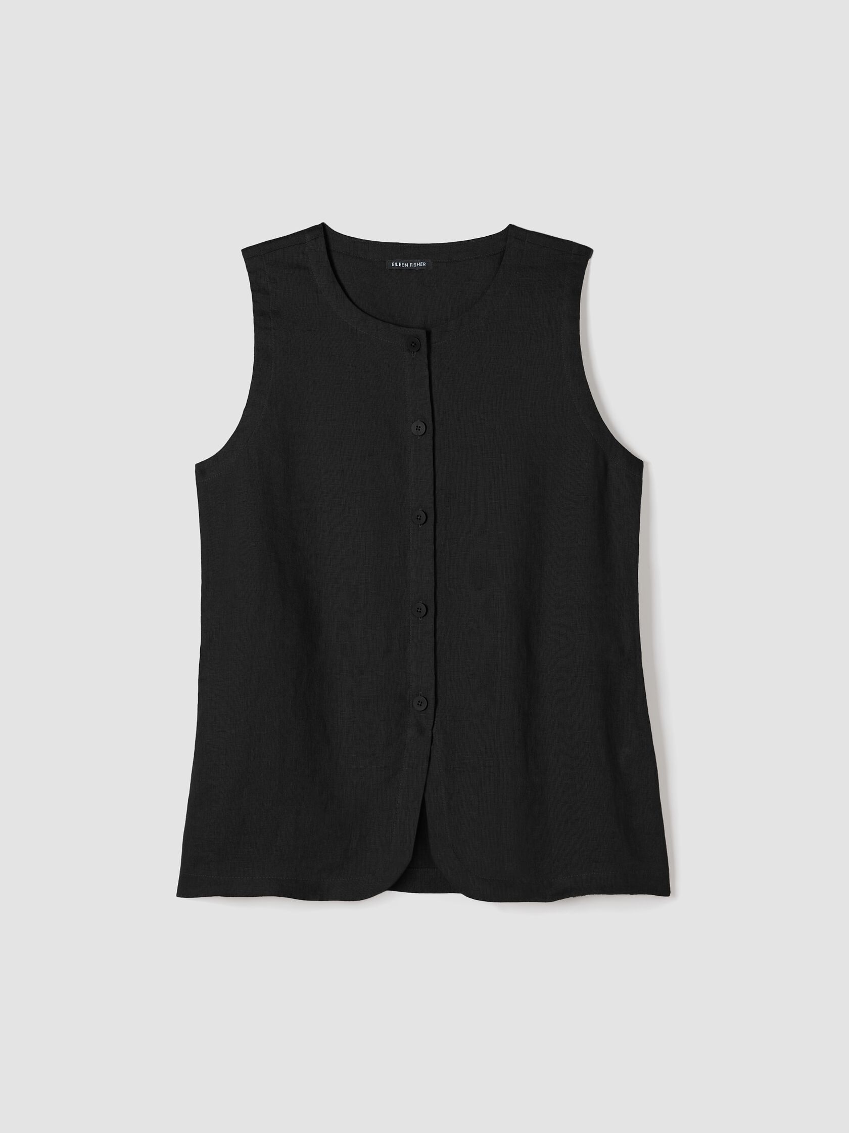 Organic Linen Long Vest