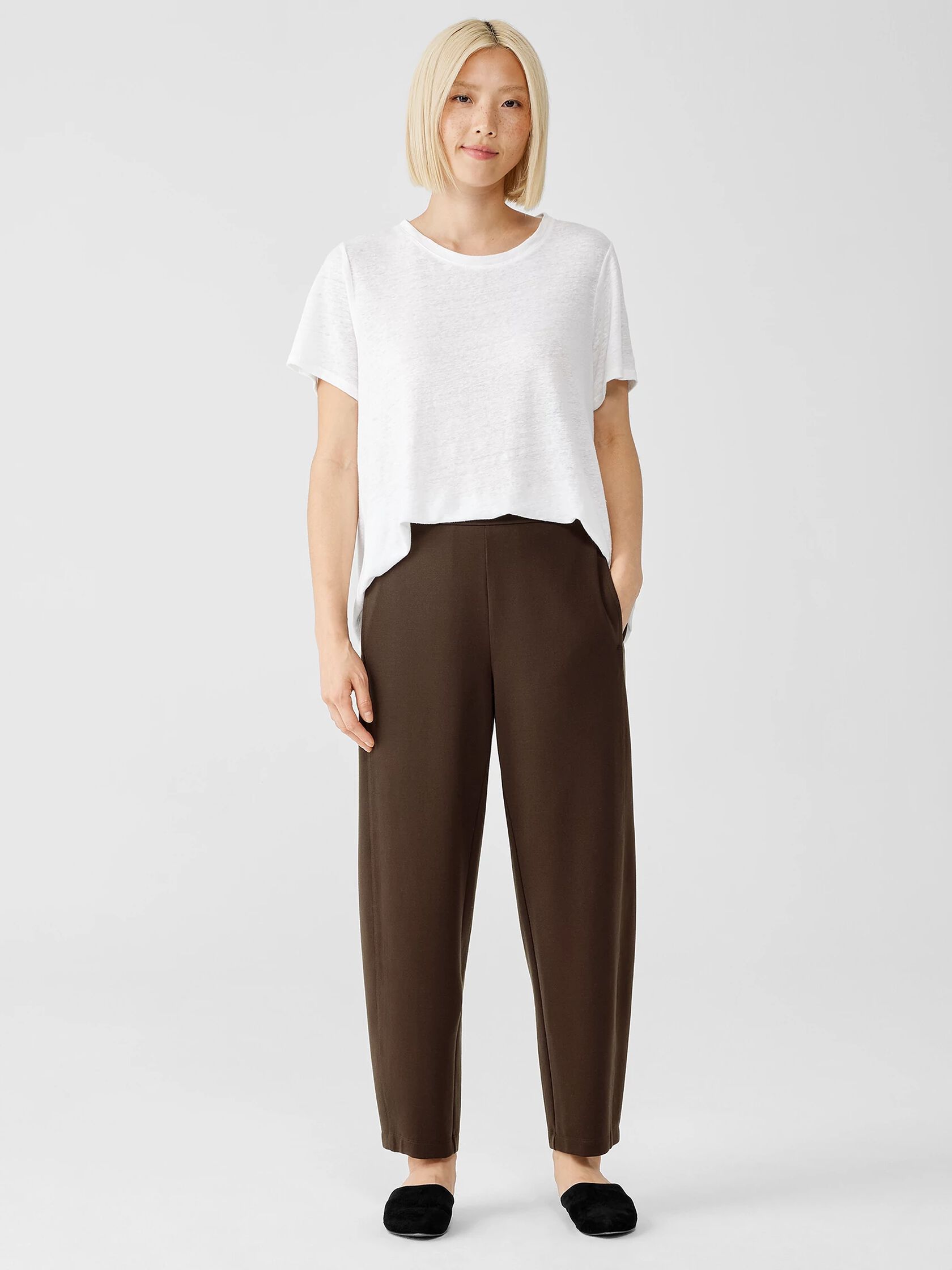 Washable Flex Ponte Lantern Pant
