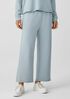 Organic Cotton French Terry Straight Pant