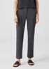 Organic Cotton Ponte Slim Pant