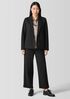 Washable Flex Ponte Notch Collar Blazer