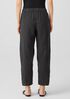 Puckered Organic Linen Lantern Pant