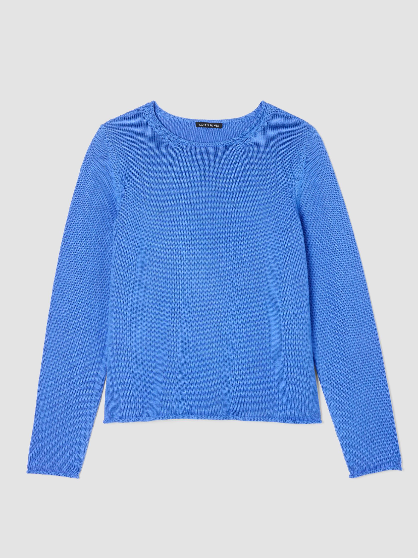 Peruvian Cotton Blend Jewel Neck Top