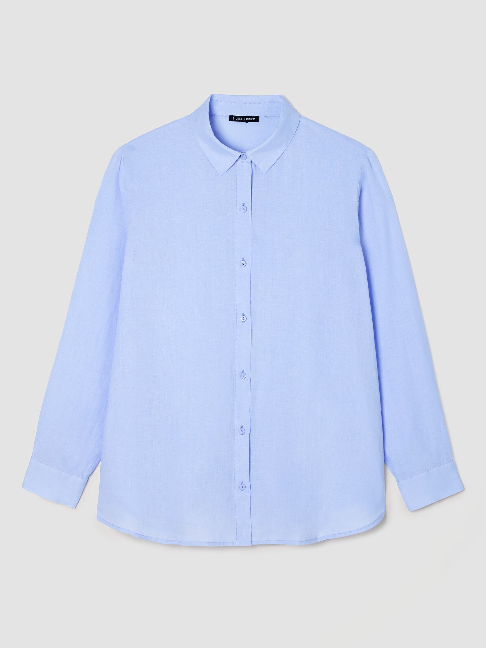 Organic Handkerchief Linen Classic Collar Shirt