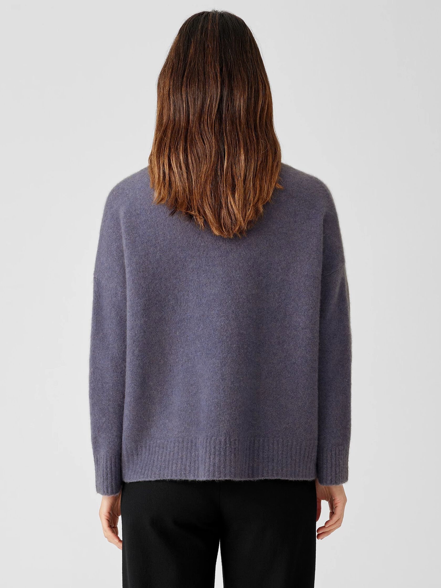 Cashmere Silk Bliss Turtleneck Box-Top