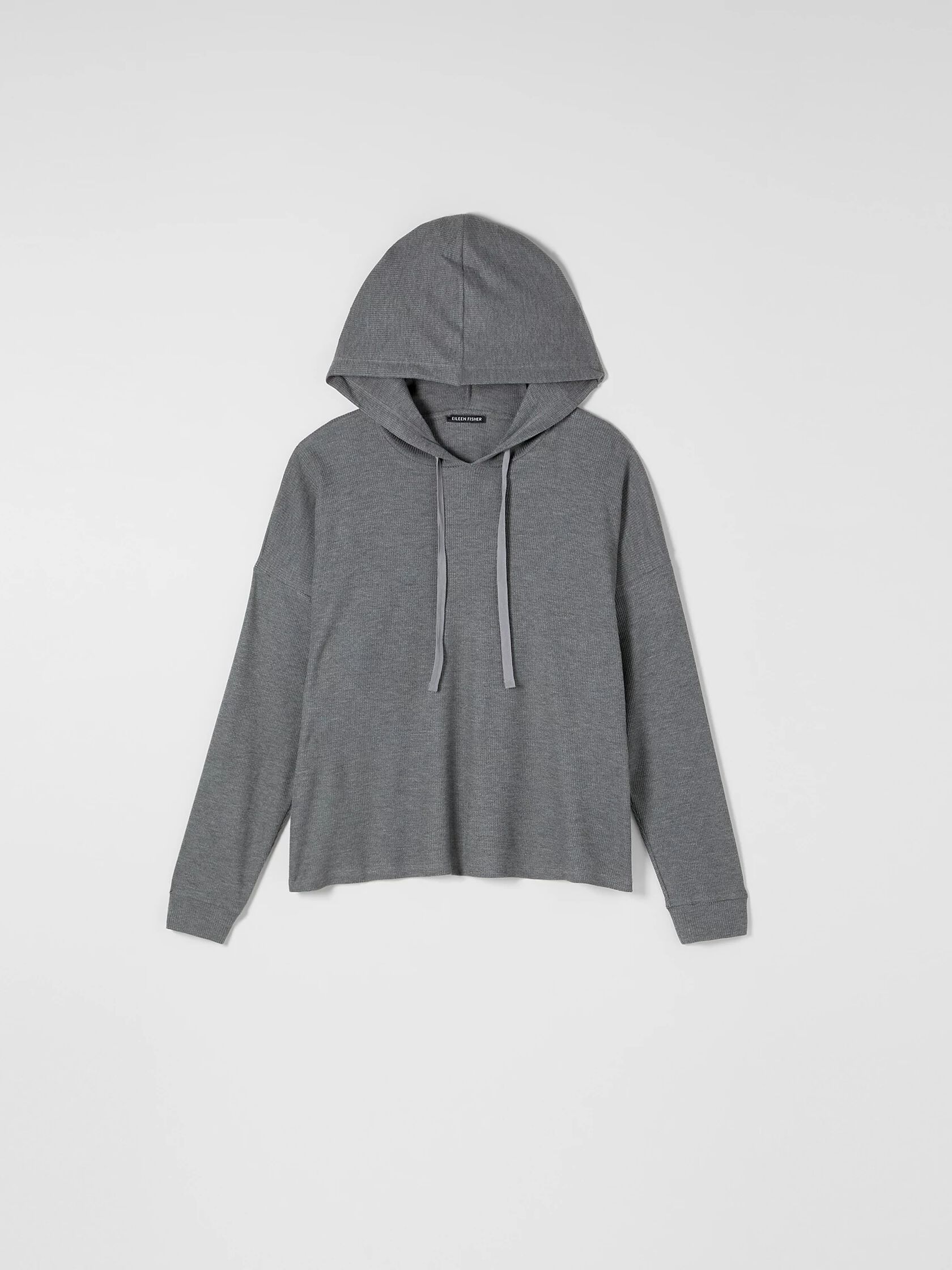 Cozy Waffle Knit Hooded Top