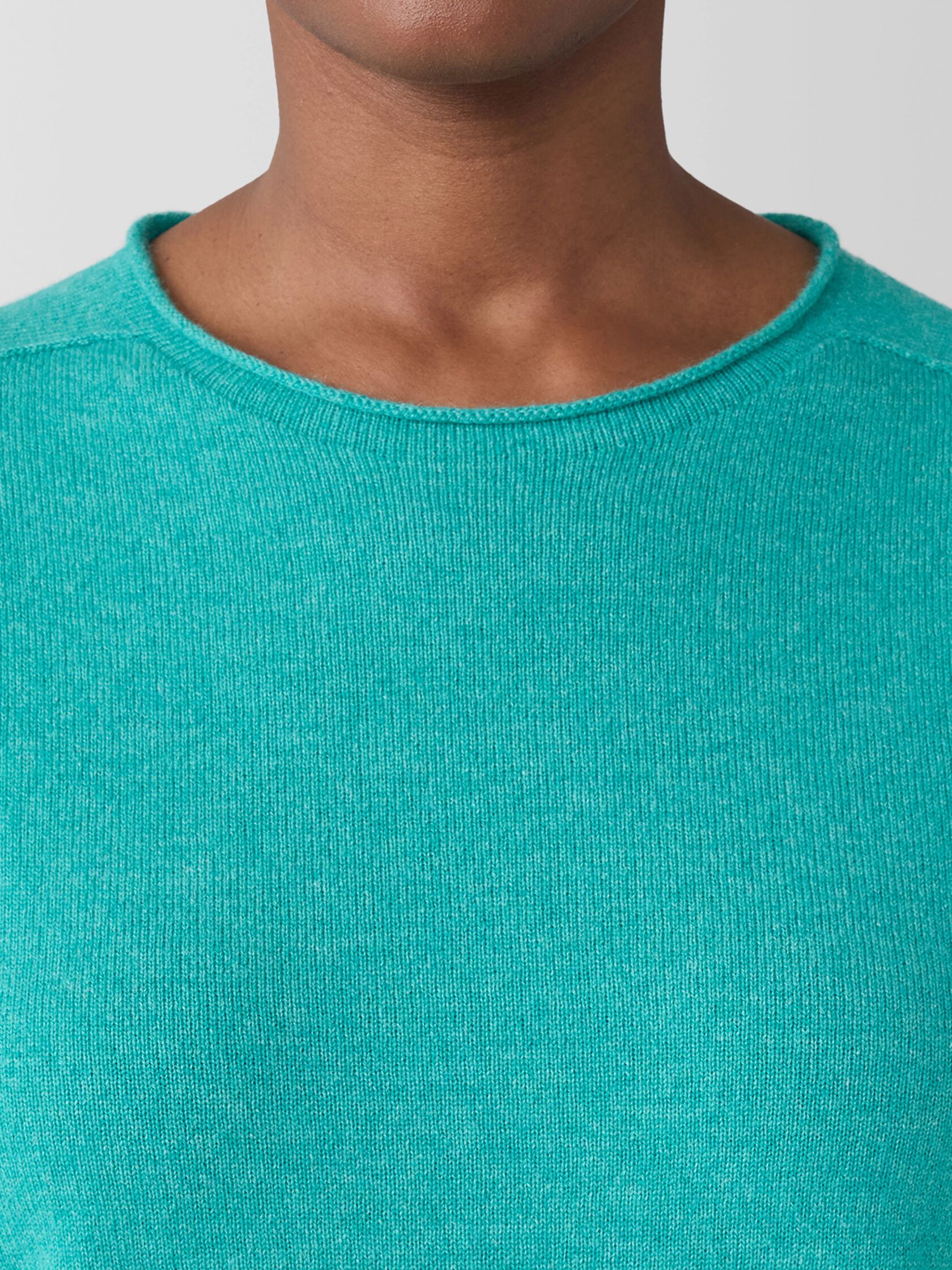 Italian Cashmere Crew Neck Top
