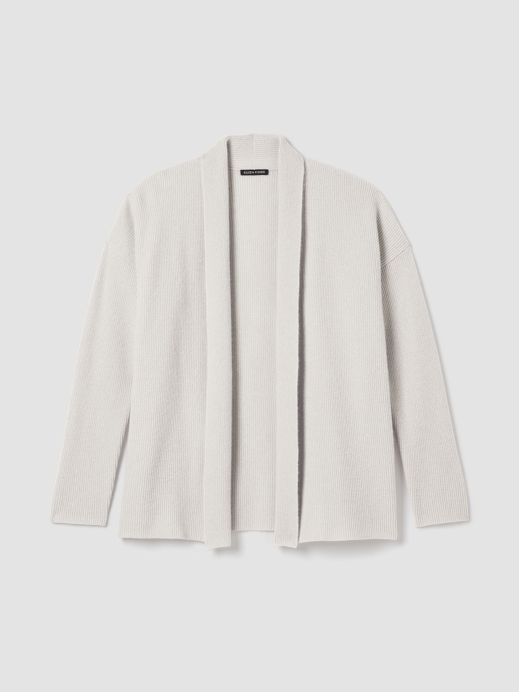 Italian Cashmere High Collar Cardigan