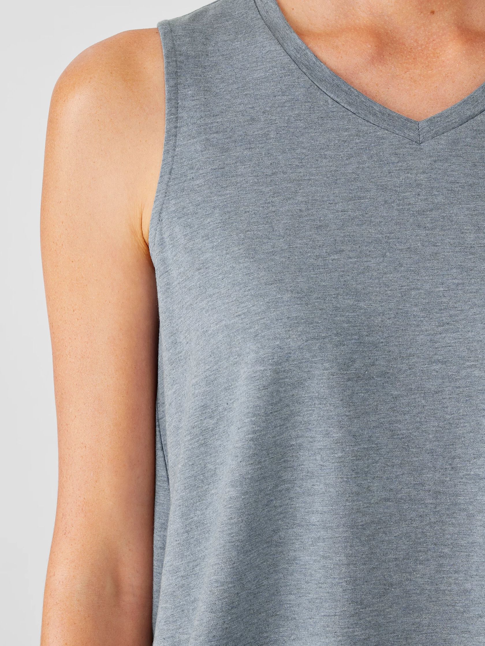 Fine Jersey V-Neck Tank