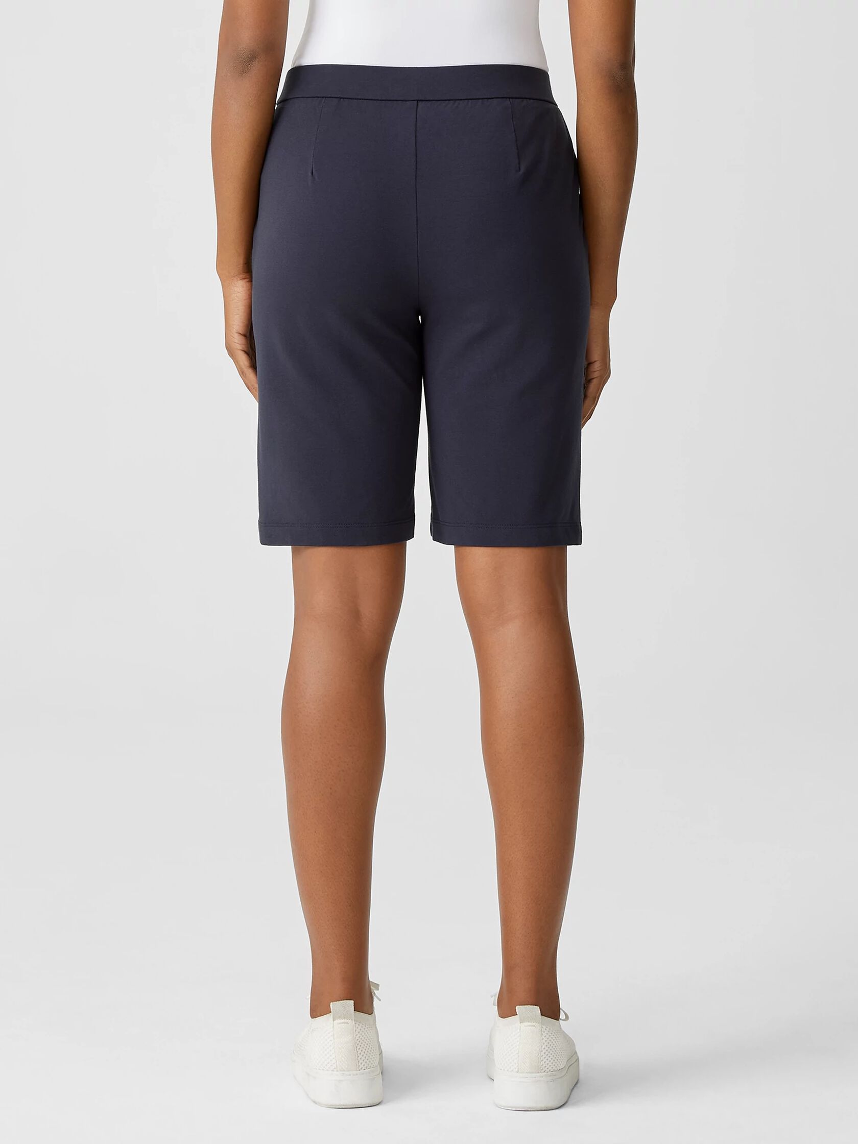 Pima Cotton Stretch Jersey Shorts