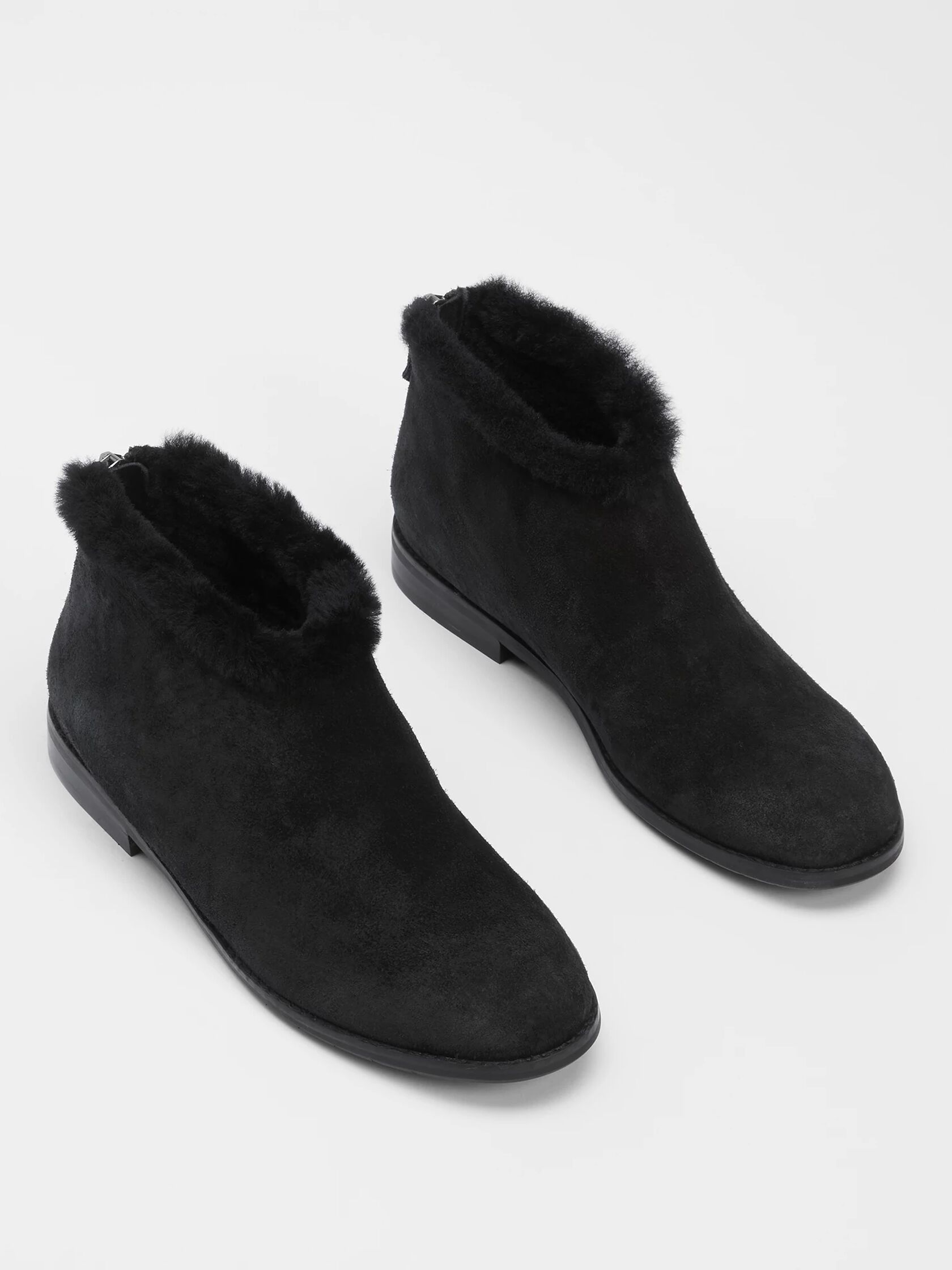 Drift Shearling Bootie in Suede