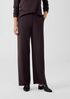 Stretch Jersey Knit Straight Pant