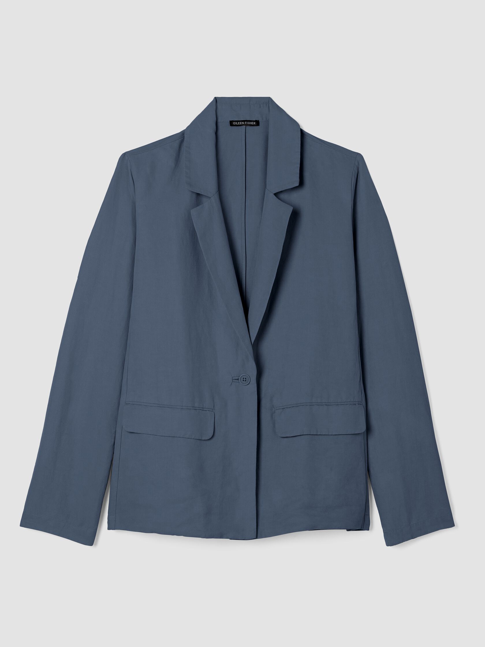 Linen Silk Twill Blazer