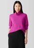 Italian Cashmere Turtleneck Top