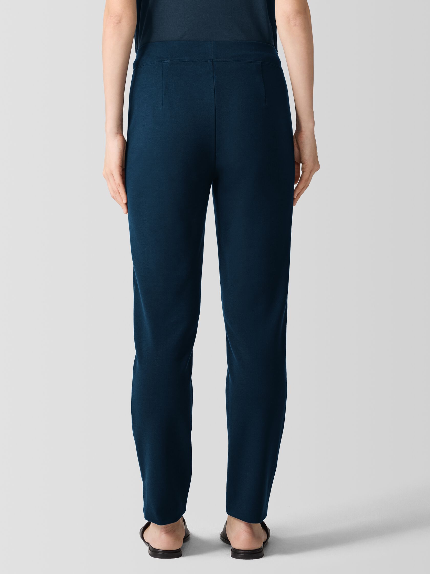 Washable Flex Ponte Slim Pant