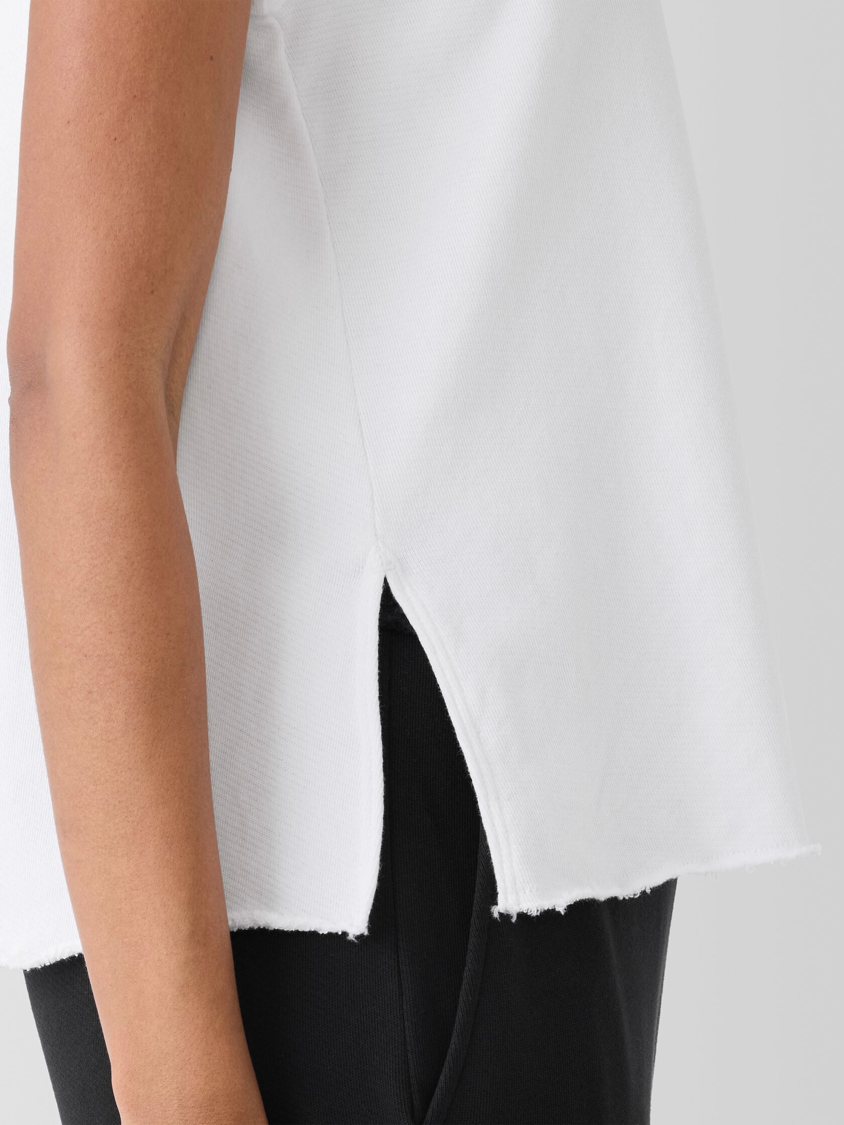 Lightweight Organic Cotton French Terry Tank