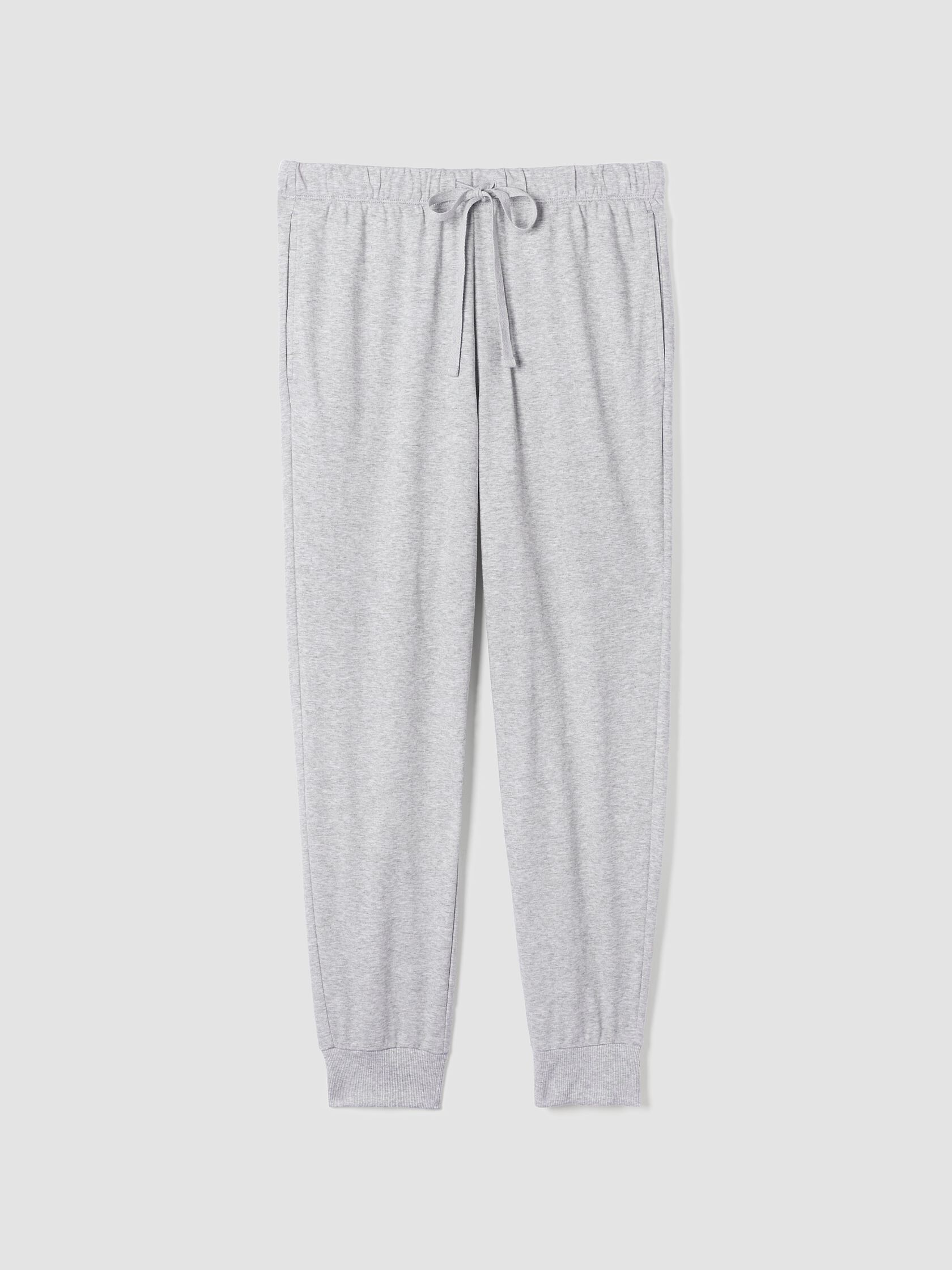 M&eacute;lange Organic Cotton Interlock Jogger Sleep Pant