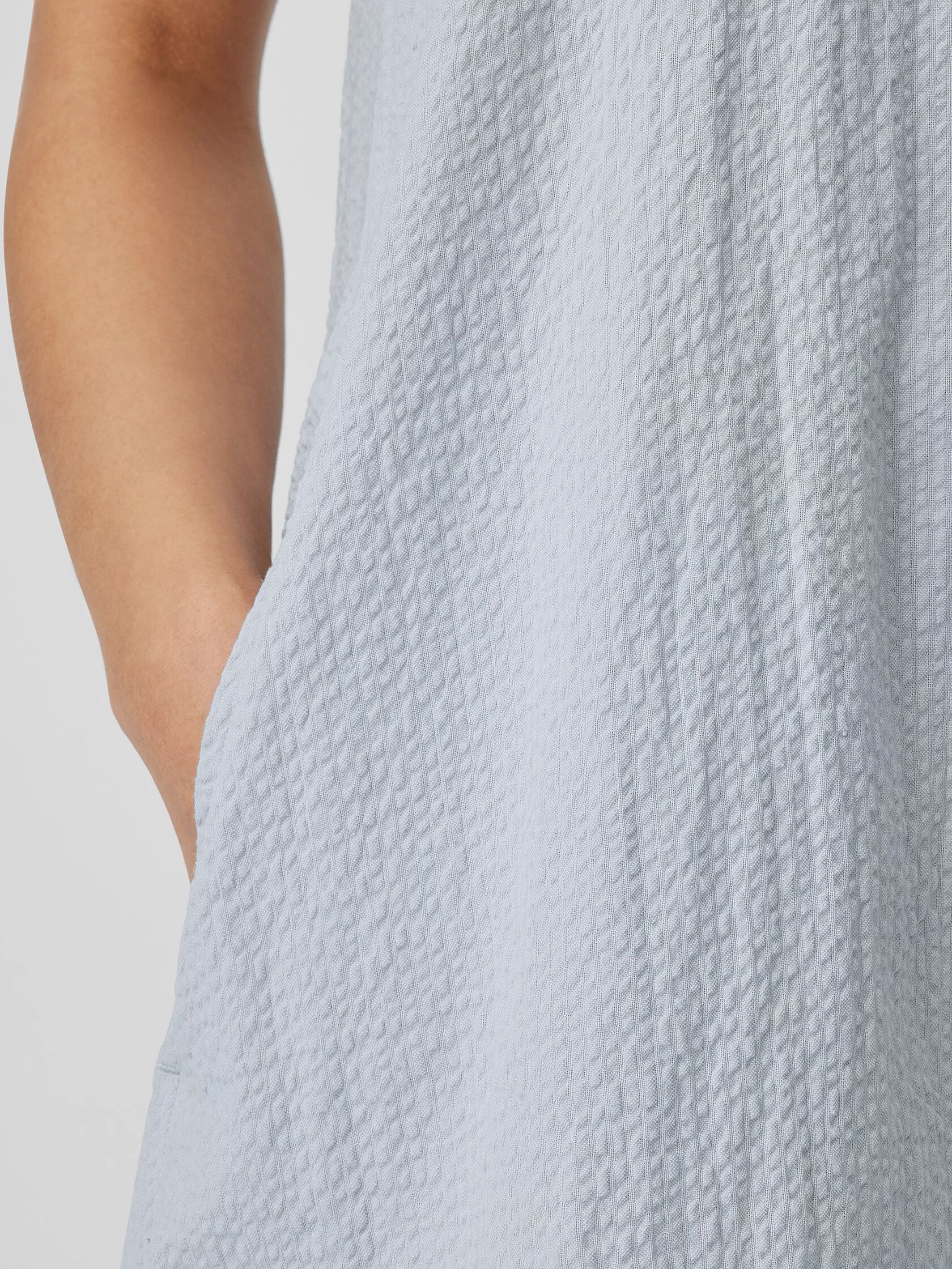 Organic Cotton Ripple Lantern Dress