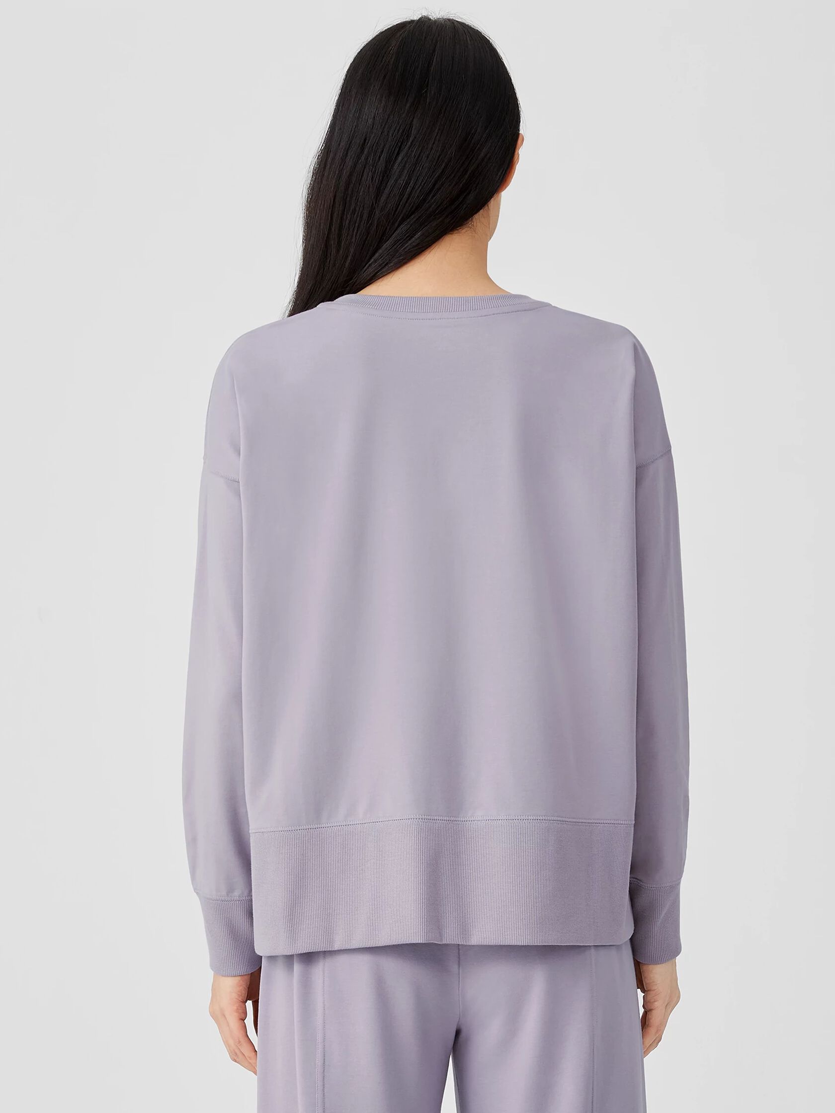 Organic Pima Cotton Stretch Jersey Box-Top