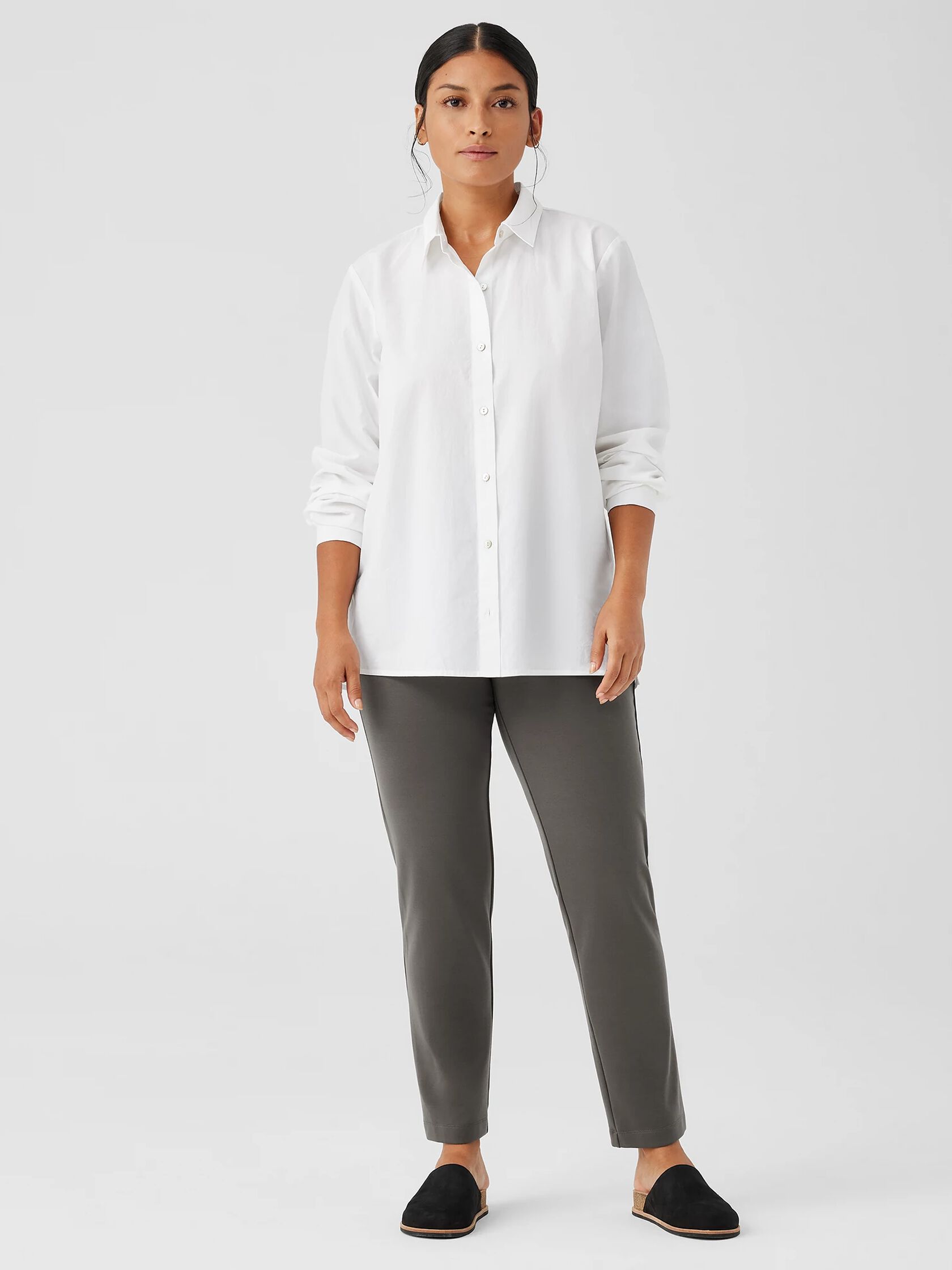 Washable Flex Ponte Slim Pant